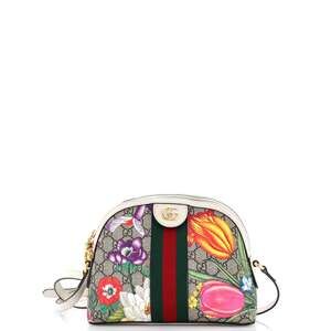 Gucci Ophidia Dome Shoulder Bag Flora #239583G88B